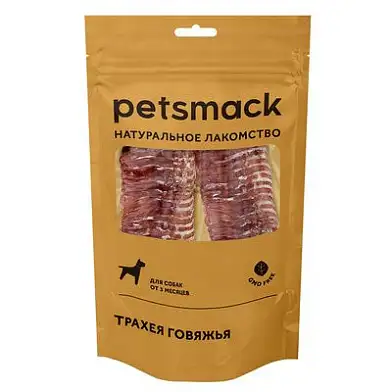 Petsmack лакомства для собак трахея говяжья
